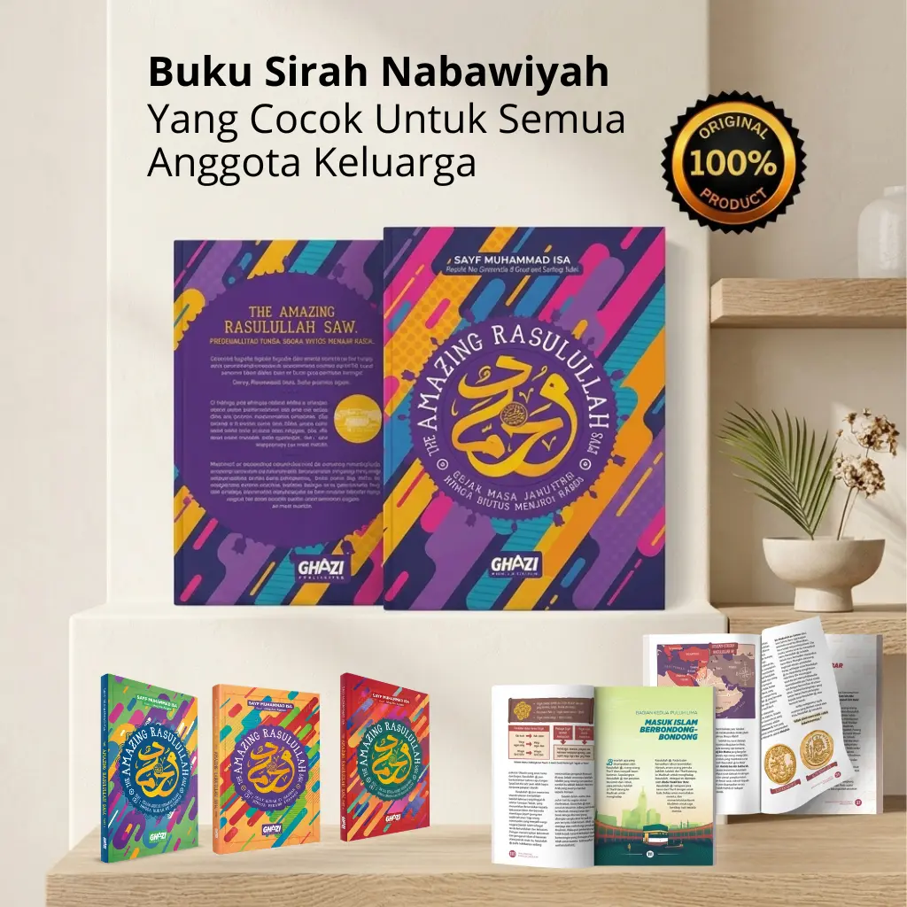 Cover Buku The Amazing Rasulullah